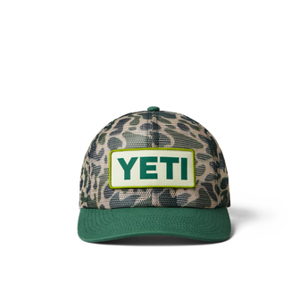 YETI Camo Mesh Hat Green