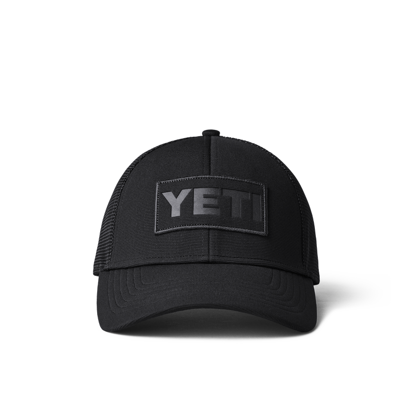 YETI Patch On Patch Trucker Hat Black