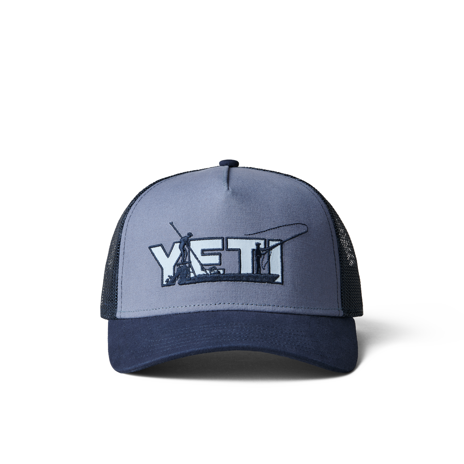 YETI Skiff Trucker Hat Dark Blue