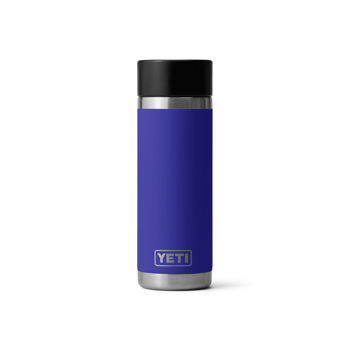 YETI Rambler® 18 oz (532 ml) Bottle With Hotshot Cap Offshore Blue
